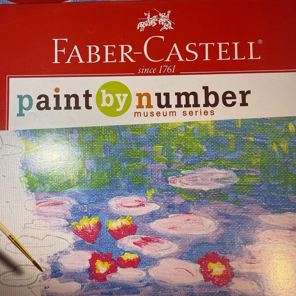 Faber-Castell Museum Series Paint By Number Canvas Kit 6